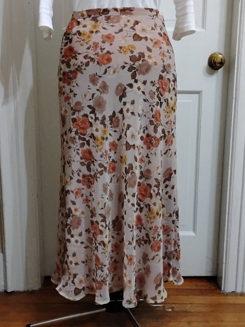 Allison Taylor Floral Maxi Skirt
